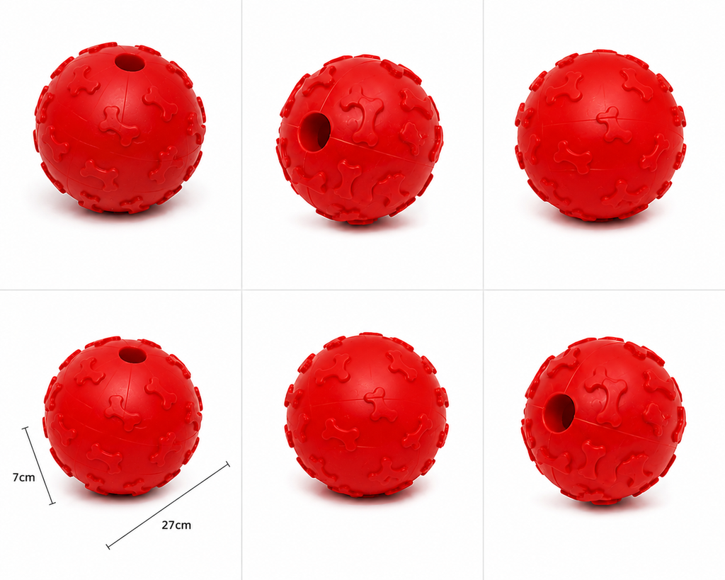 Hundespielzeug Ball am Seil